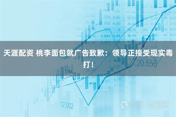 天涯配资 桃李面包就广告致歉：领导正接受现实毒打！